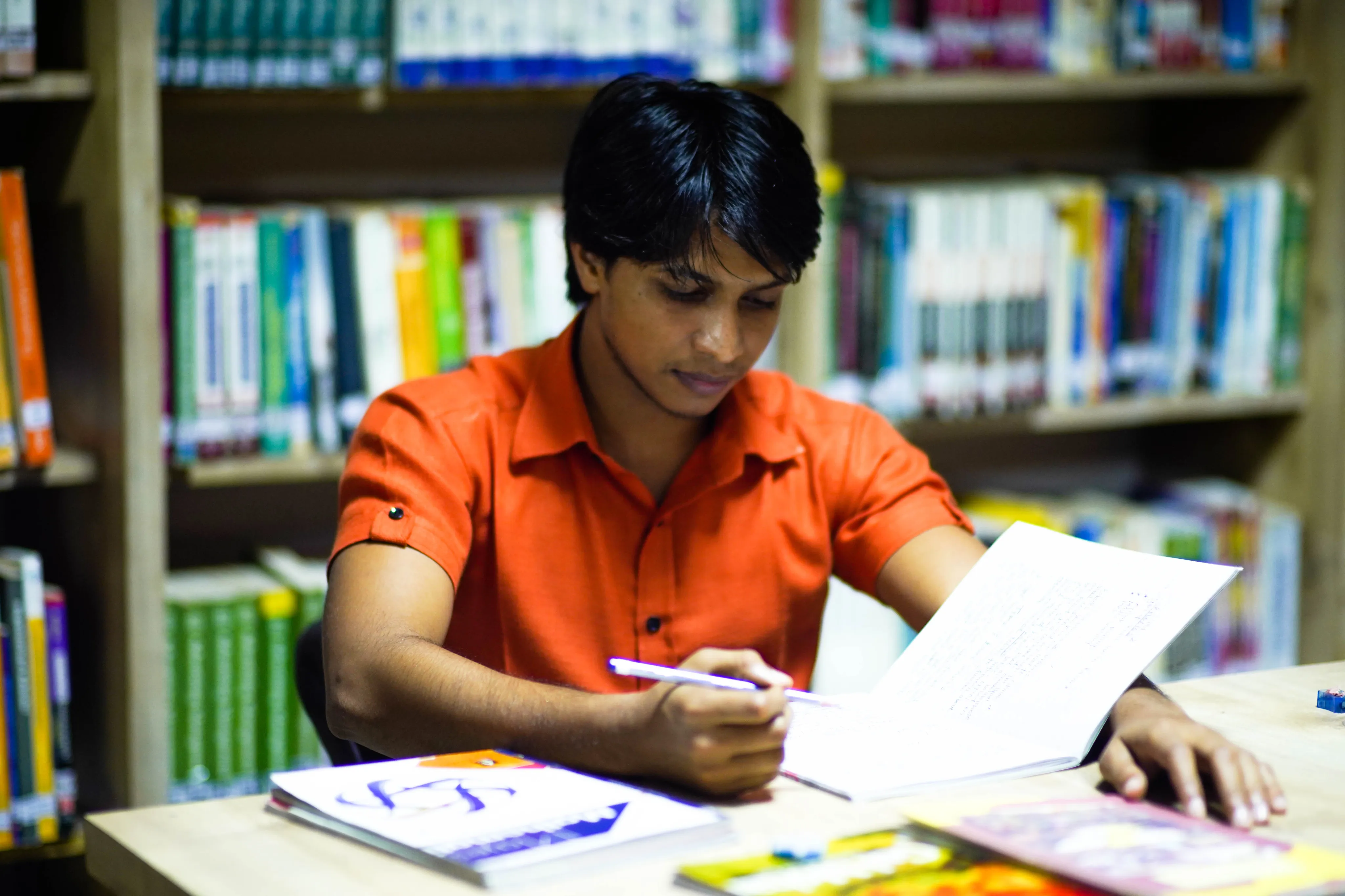 Well-Stocked Central Library